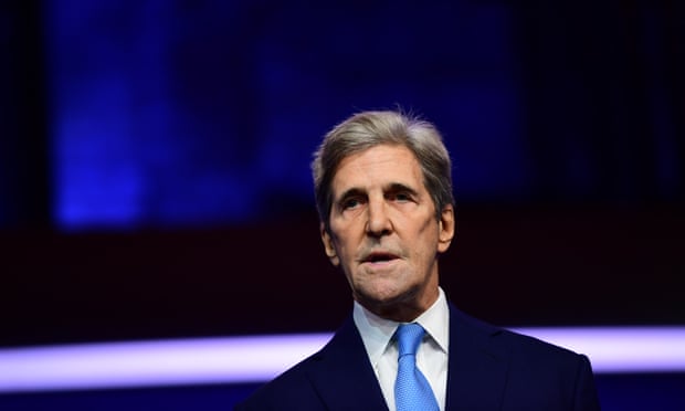 The US climate envoy, John Kerry, told world leaders that the climate crisis was a top priority for the new president, Joe Biden. 