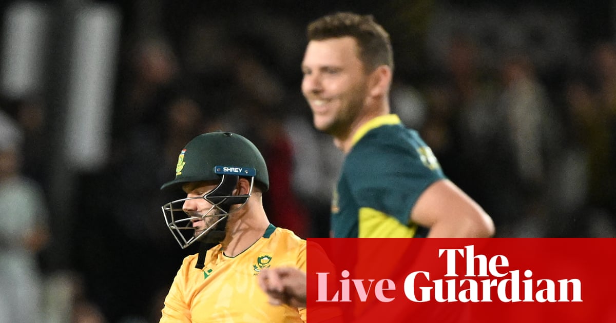 Australia v South Africa: third men's T20 international live