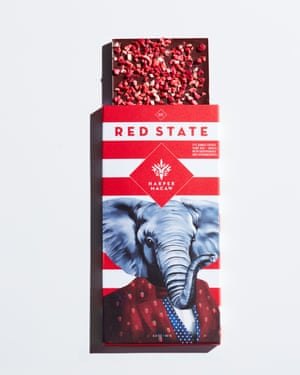 Design Army's Red State chocolate bar