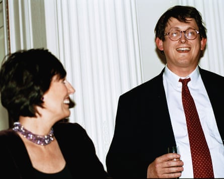 Caroline Marland and Alan Rusbridger