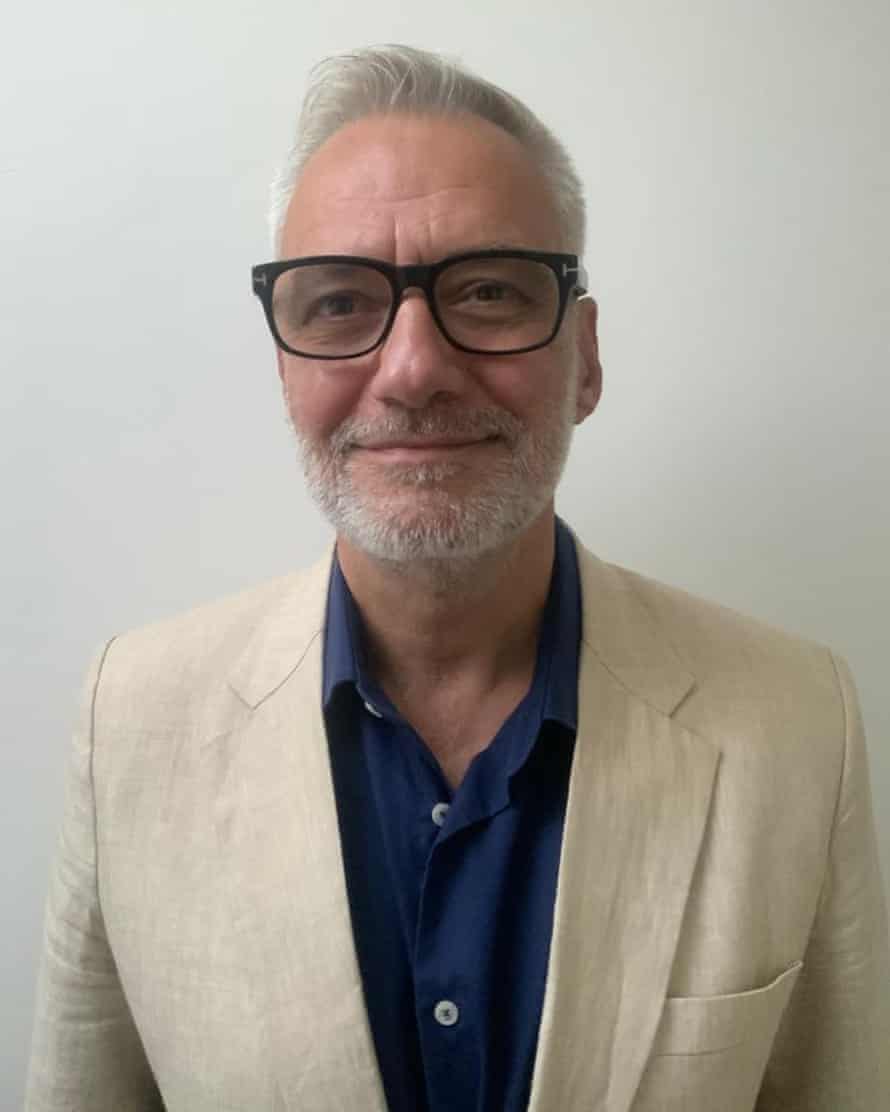 Franck Pertois, 56-year-old social care trainer from London.