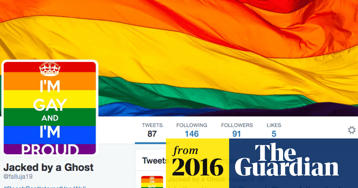 Islamic State Twitter Accounts Get A Rainbow Makeover From Anonymous Hackers Anonymous The Guardian