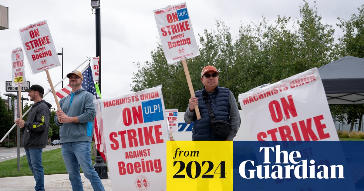 Boeing crafts plan to furlough ‘many’ employees as workers strike for higher pay