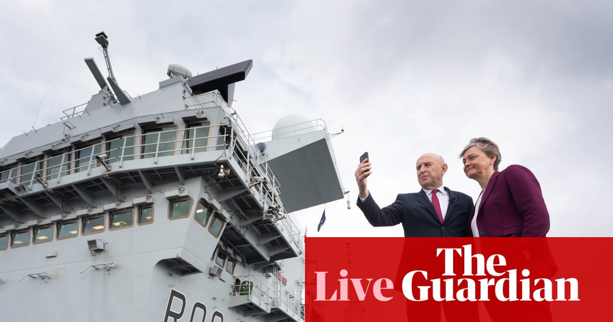 UK lacks defence strategy, MPs say, as plan unveiled for more weapons factories UK politics live