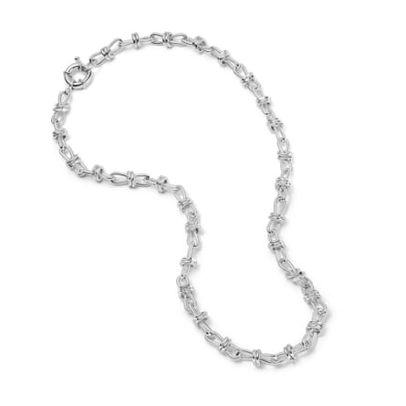 Daisy Polly Knot Chain Necklace