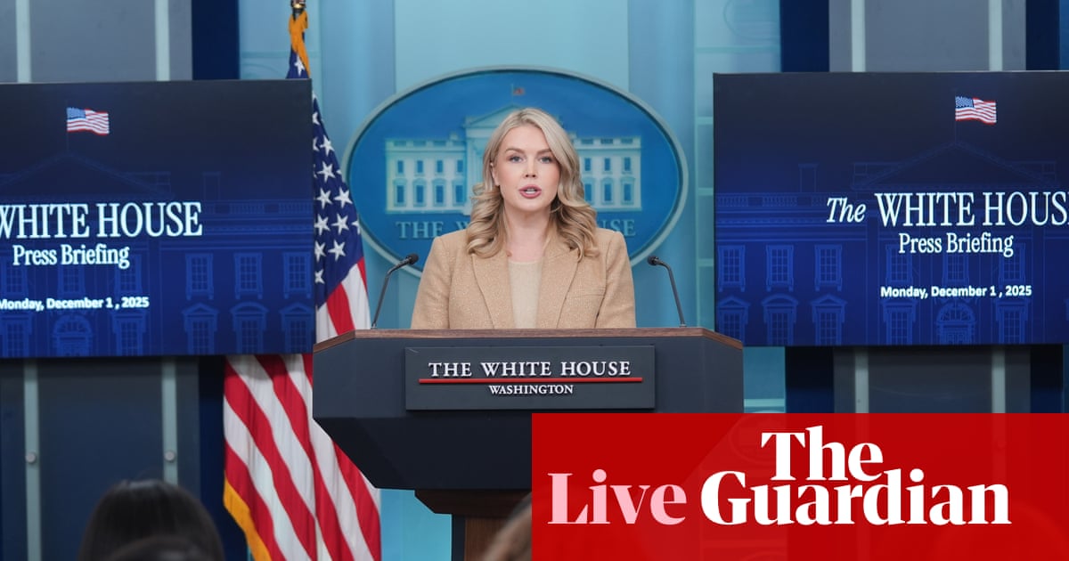 White House says second strike on vessel was legal and conducted in ‘self defense’ amid scrutiny – live | Trump administration White House says second strike on vessel was legal and conducted in ‘self defense’ amid scrutiny – live | Trump administration