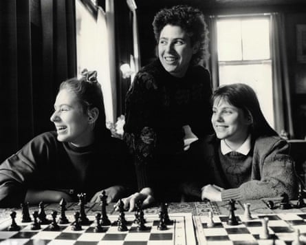Judit Polgár, Susan Polgár and Sofia Polgár in Queen of Chess.