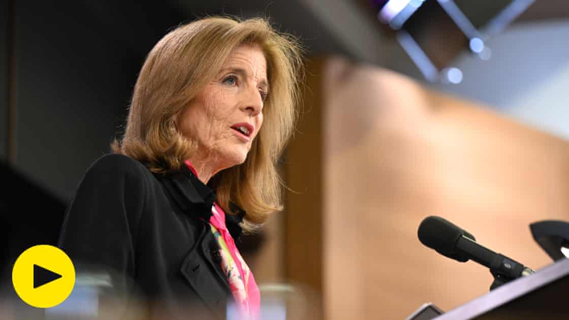 Caroline Kennedy says cousin RFK Jr's vaccine views are 'dangerous' – video