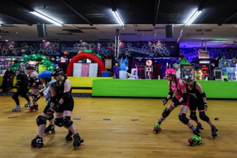 New York women's roller derby team sues county over 'transphobic