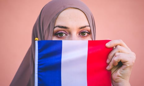 ‘We often hear there is an integration problem in France – but what there is, is a racism problem’ (posed by model).