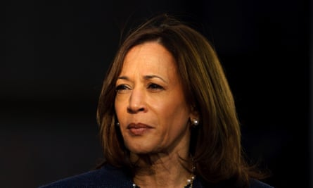Kamala Harris at a rally in Pennsylvania on Wednesday.
