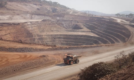A copper and cobalt mine in the Democratic Republic of the Congo