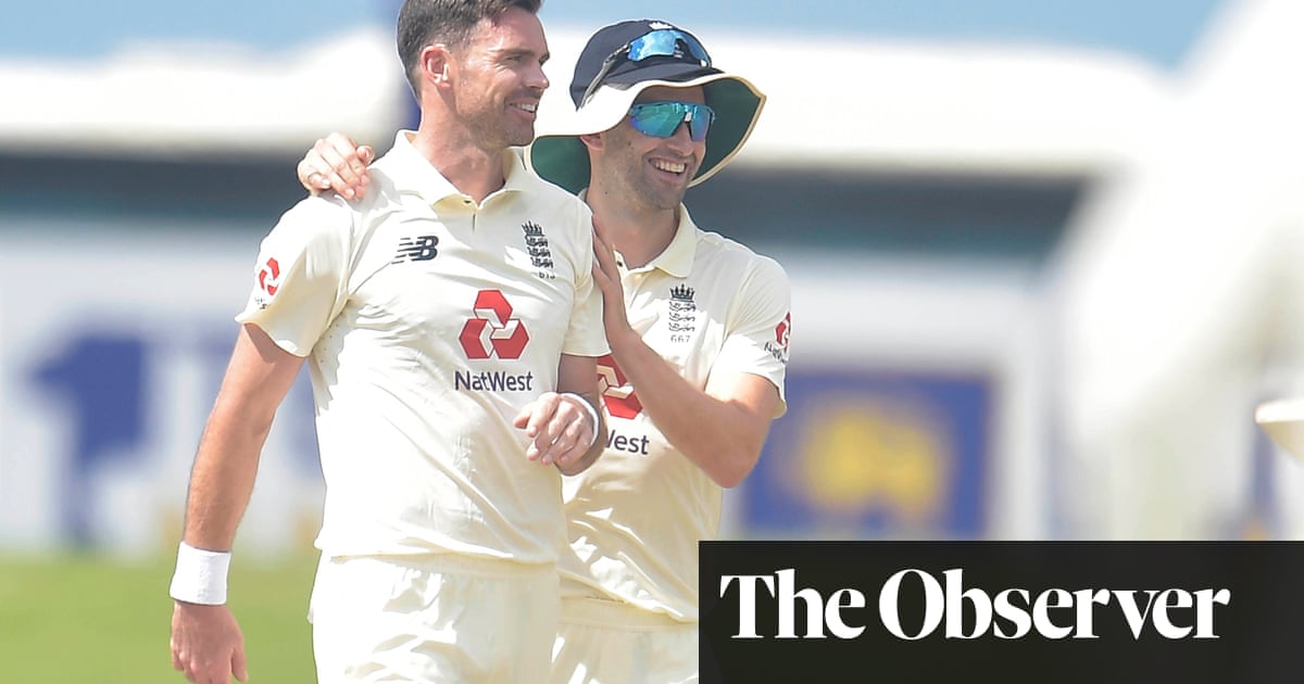 Jimmy Anderson seeks to improve by watching athlete Carl Lewis