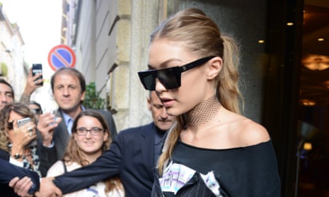 Gigi Hadid was grabbed by ‘prankster’ Vitalii Sediuk at Milan fashion week.