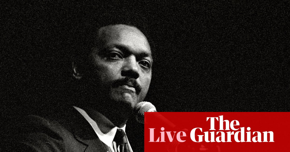 ‘Unwavering commitment to justice, equality, and human rights’: family of Jesse Jackson pay tribute to civil rights champion – live