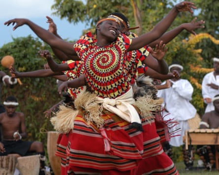 Makisimba traditional dance performed by the Baganda tribe in central Uganda.