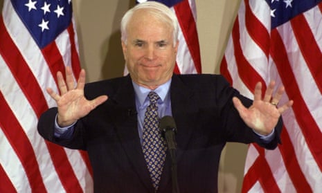 John McCain, at a speech in New Hampshire in 2000.