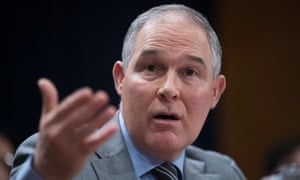 The EPA, Scott Pruitt, appears before the Senate Environment and Public Works Committee.