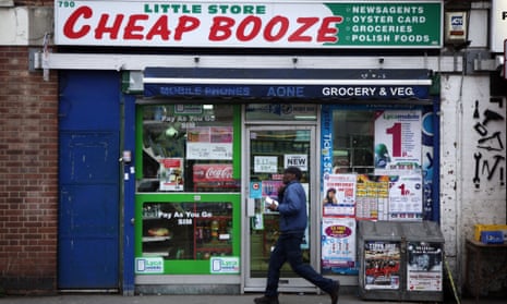 Store called Cheap Booze: cut-price alcohol is a scourge, doctors say
