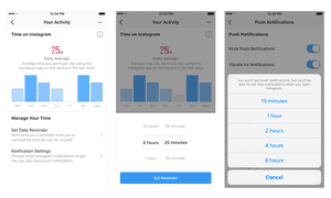 Facebook’s time well spent features