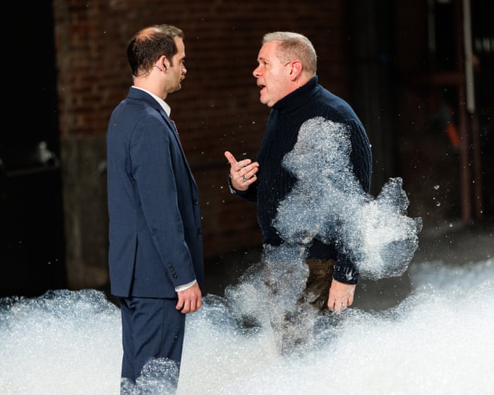 ‘An extraordinary hour’: the explosive play re-staging the biggest TV clash of the Aids era