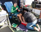 Record-breaking ultrarunner has 500ml of pus drained from leg: ‘I just didn’t quite feel right’
