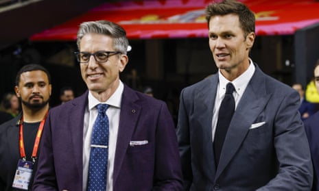 Tom Brady, TV's No 1 jaw, oozed stagnant charisma in Fox's Super Bowl broadcast | Super Bowl | The Guardian