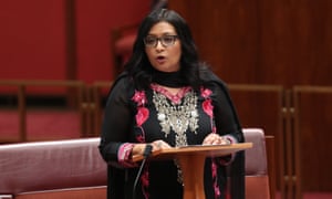 Dr Mehreen Faruqi makes her first speech in the Senate