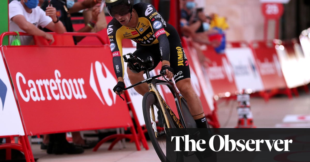 Defending champion Primoz Roglic wins opening Vuelta a España time trial