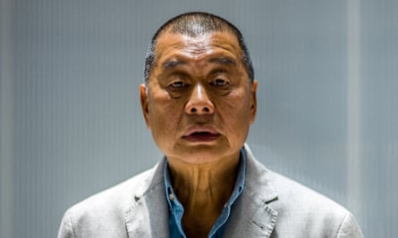 The treatment of Jimmy Lai – pictured wearing a shirt and jacket – is being used as a warning to others, observers believe
