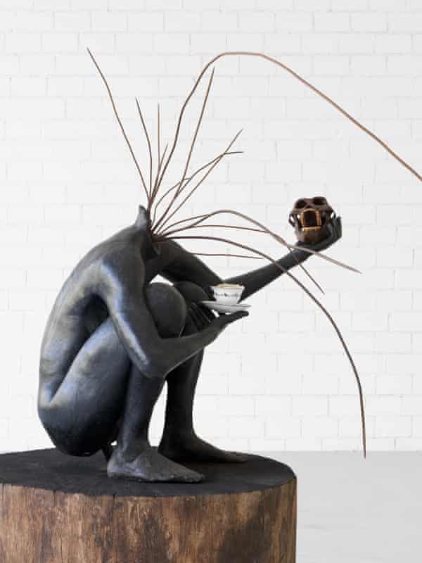 Visceral … And All the While the Benevolent Slept, 2008, by Bharti Kher