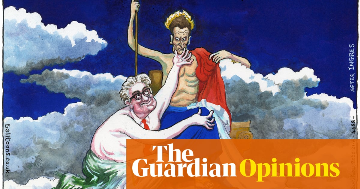 Steve Bell on Macron’s party losing its overall majority to hard left alliance – cartoon