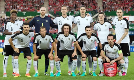 Austria before their friendly with Holland, their final preparation before Euro 2016 and their opening Group F game against Hungary on 14 June.