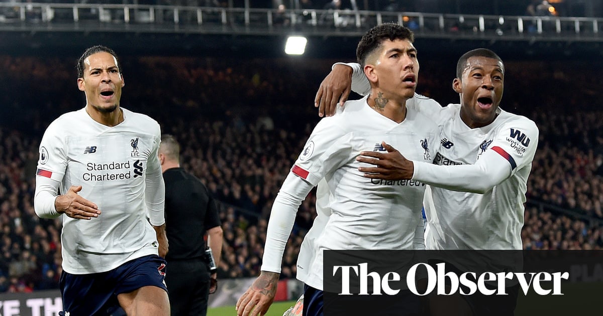 Liverpool and Roberto Firmino scramble to see off Crystal Palace