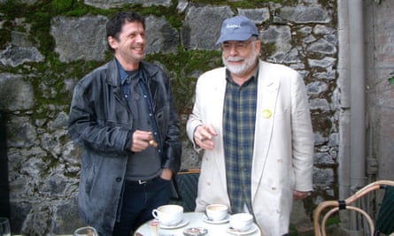 Webber, left, with Francis Ford Coppola, in a photo taken by Luddy.