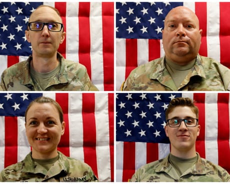 Handout picture of soldiers