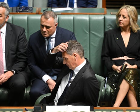 Angus Taylor and the Coalition forced to find synonyms for ‘lie’ – accusing the government of misleading the public and “untruths”.