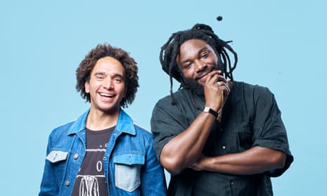 Poetry was a gateway into literature for both Joseph Coelho (left) and Jason Reynolds (right).