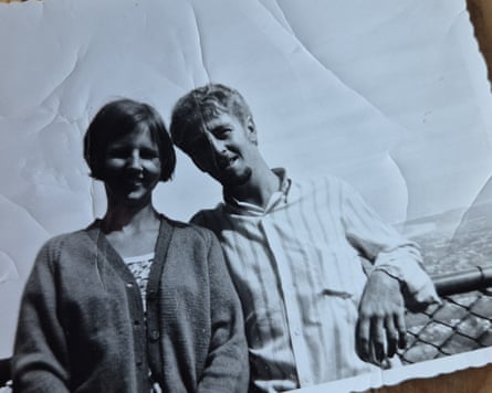 Rhonda and Keith in the early days of their relationship