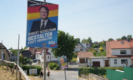 AfD election billboard.