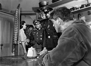 Jeanne Moreau and Burt Lancaster in The Train, 1964