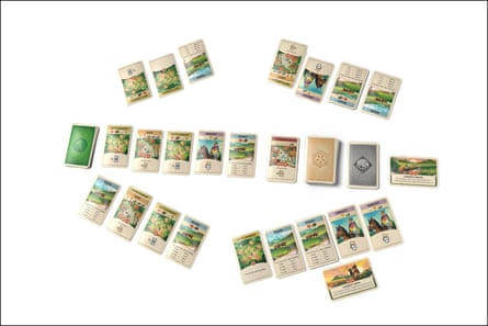 a photo of the game Catan on the Road