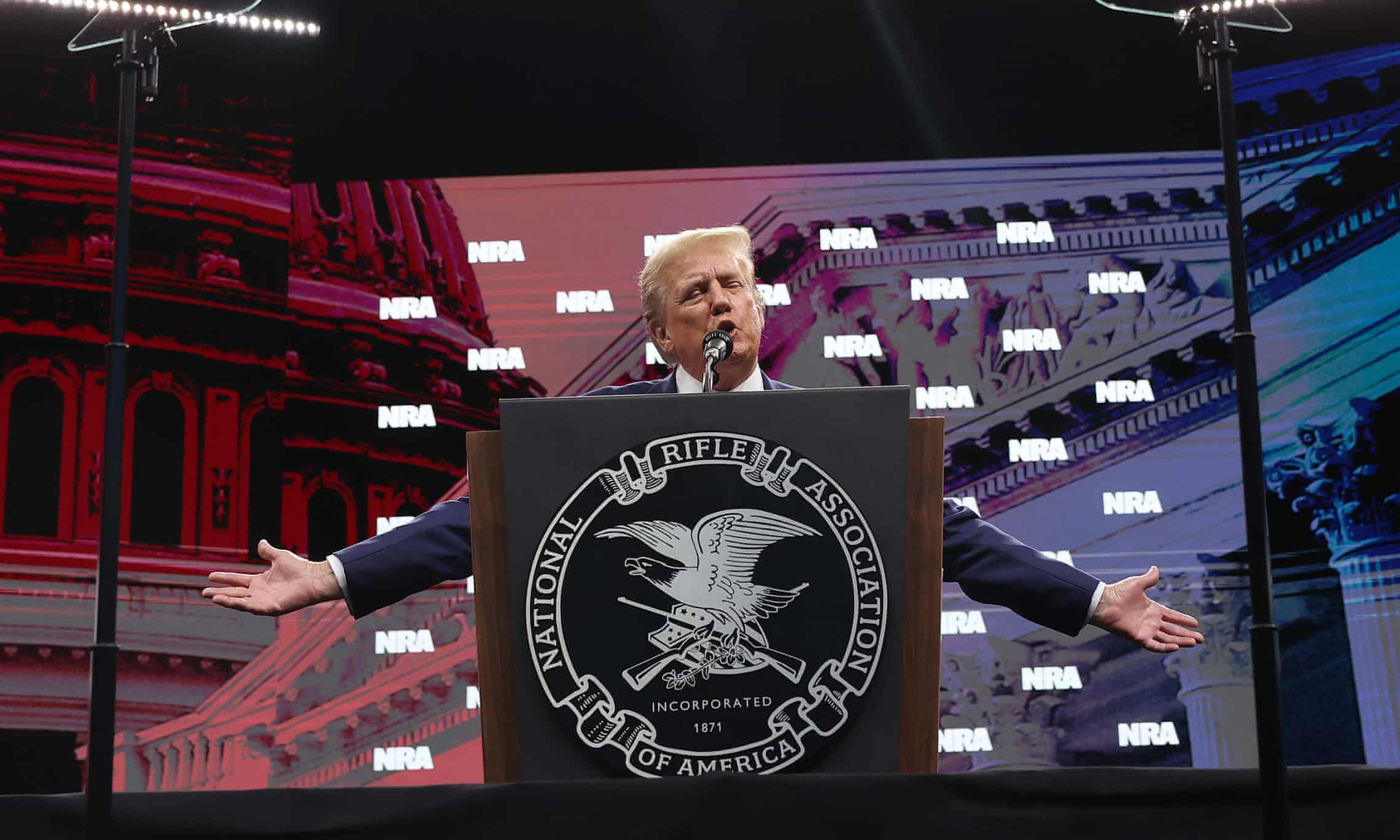 Trump at NRA convention