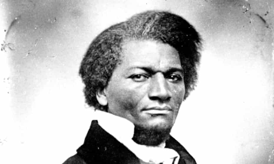 The abolitionist Frederick Douglass.  
