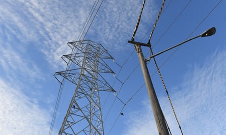 A high voltage transmission line and a electricity power pole are seen in Sydney, Wednesday, July 28, 2021. The Consumer Price Index (CPI) rose 0.8% this quarter. (AAP Image/Mick Tsikas) NO ARCHIVING