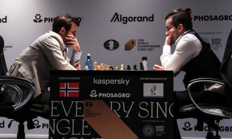Magnus Carlsen Draws First Blood Against Ian Nepomniachtchi by Winning  Longest Game in World Chess Championship History - News18