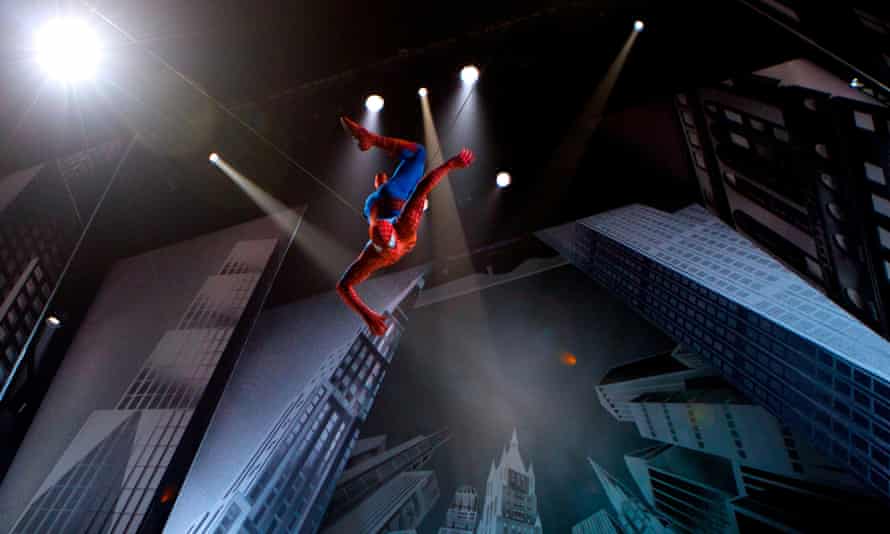 An illogical solution to theft… Spider-Man Turn Off the Dark.
