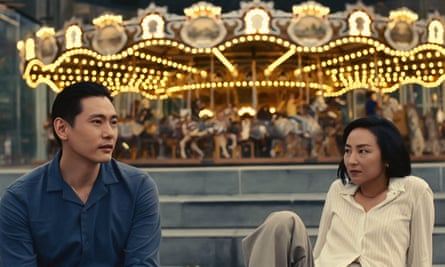 A scene from the film Past Lives
