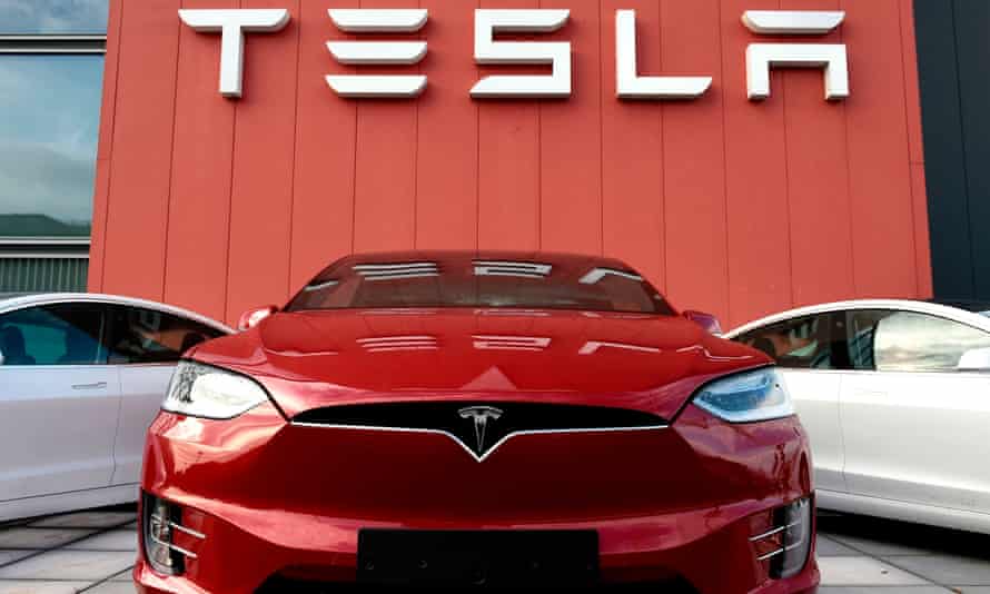 Tesla is the market leader in electric cars.