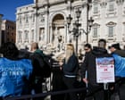 ‘This is history, it should be free’: Rome’s €2 Trevi fountain fee divides opinion